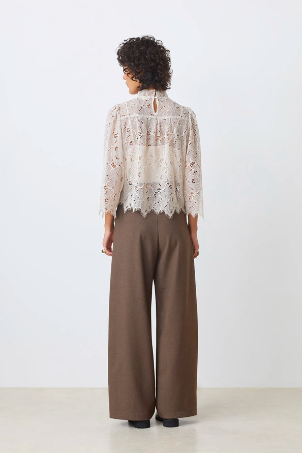 Suncoo Paris | Lucia Short Lace Blouse