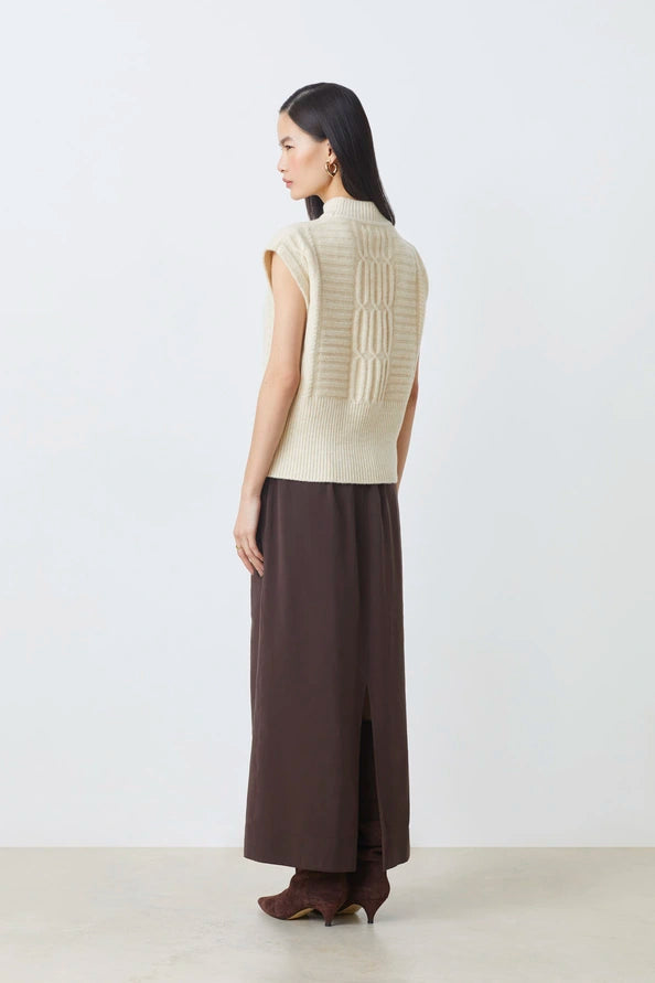 Suncoo Paris | Prusse Effen Mouwloze Trui