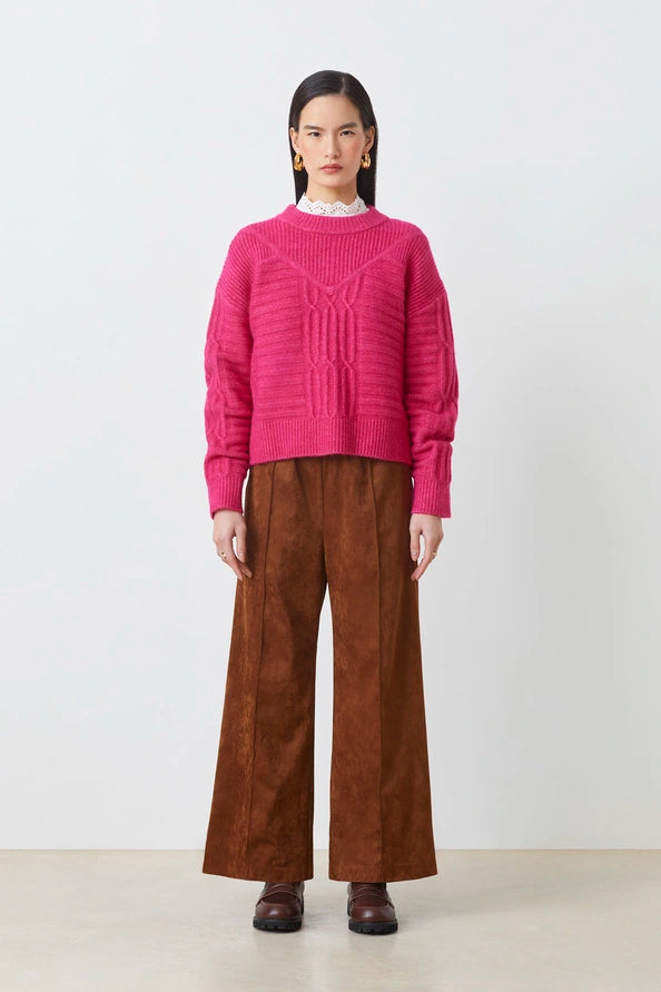 Suncoo Paris | - Pull Parcia - fuchsia