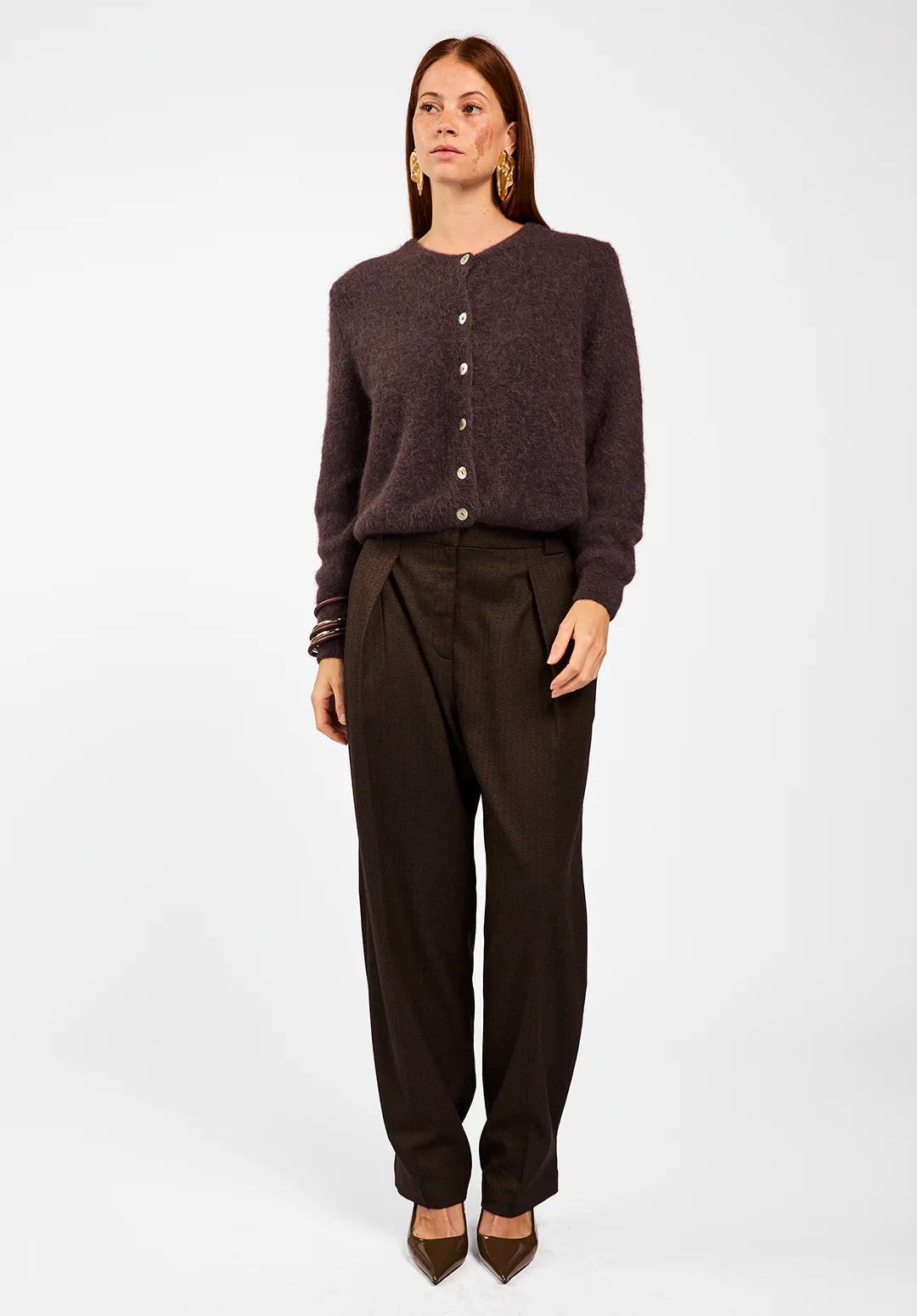 Aaiko | Lorys Vest Bruin