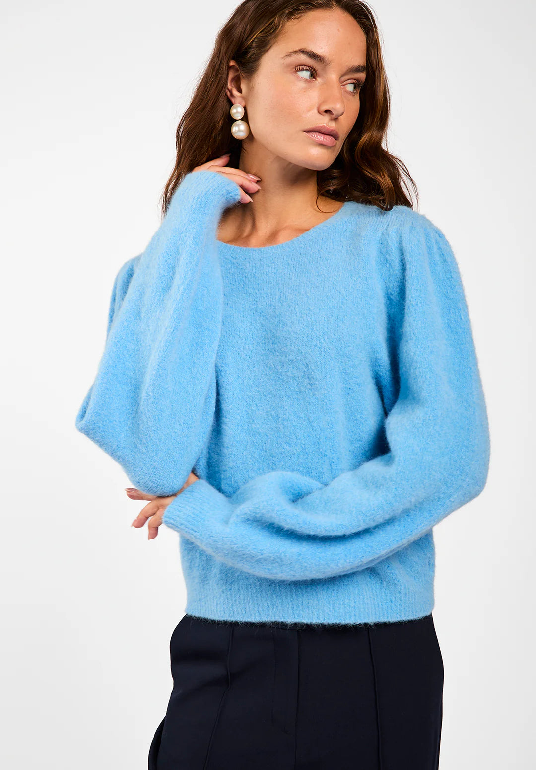 Aaiko | Denize Sweater Office Blue