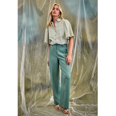 Minus | Livina Straight Leg Pant - Frosty Spruce