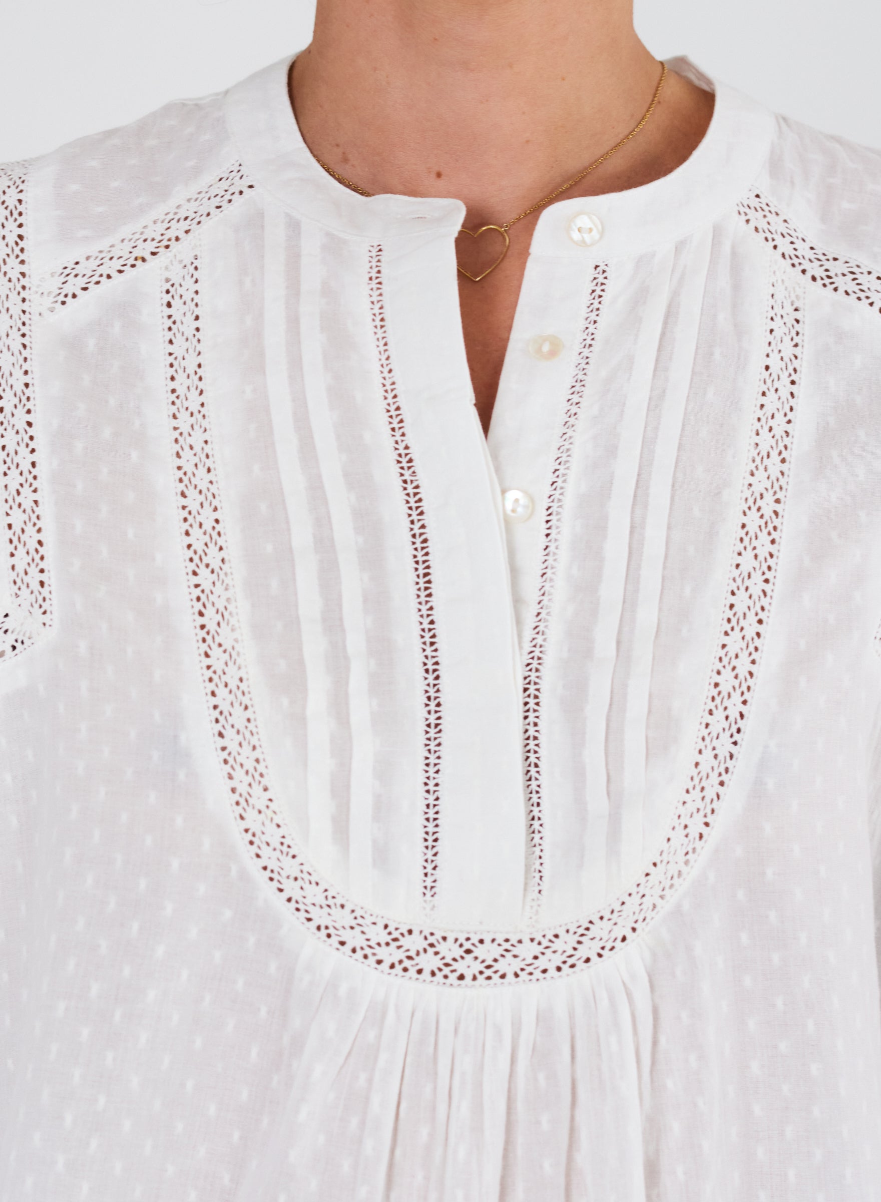 MABE | Adley top white - M540802