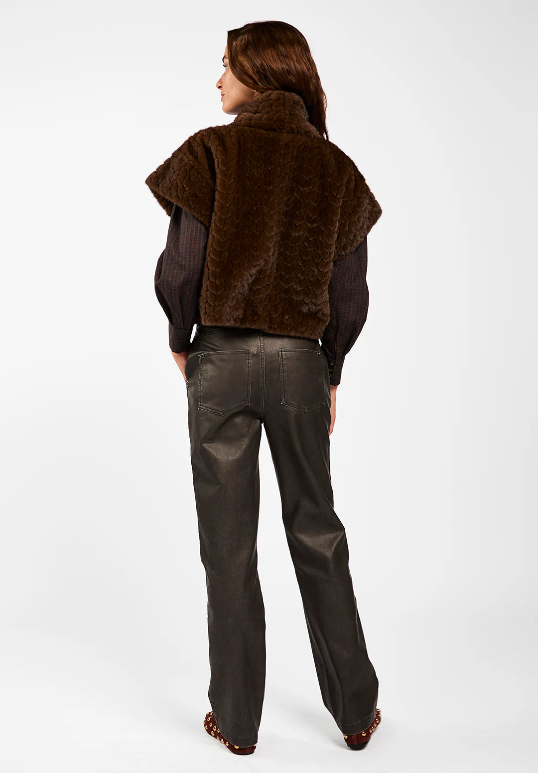 Aaiko | Amala Gilet Bruin