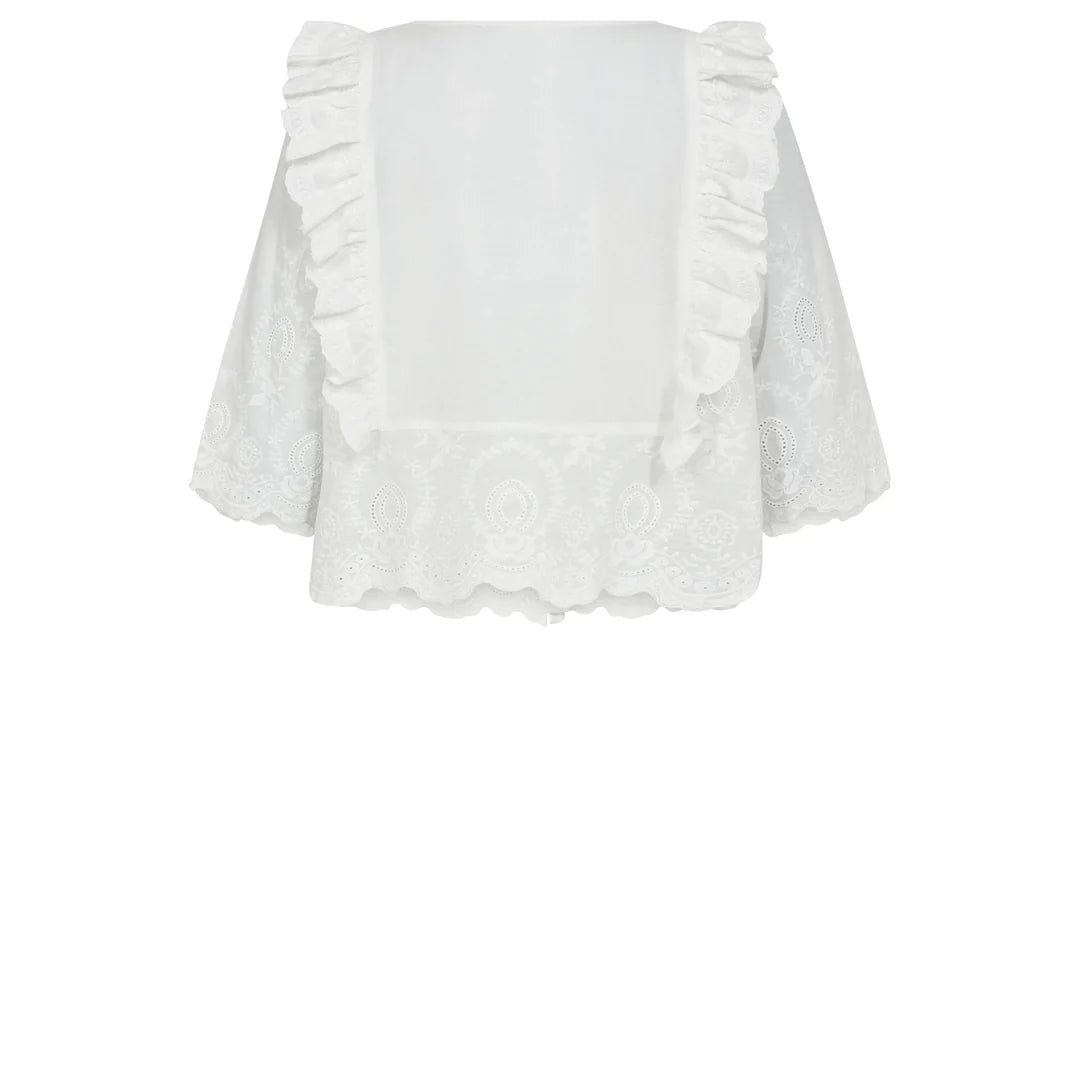 Gossia | AlineGO Overhemd Blouse - Gebroken wit - G2038