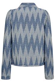 Gossia | AugusteGO Jacket - blue jacquard - G2371