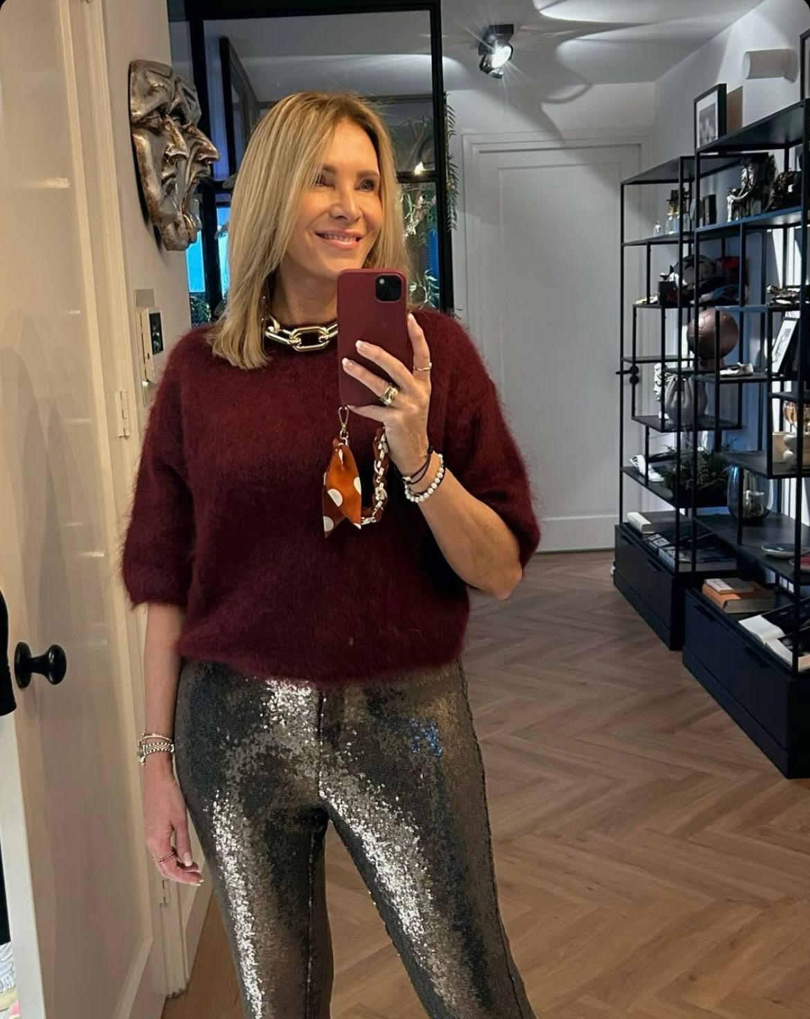 Studio Lavendel | Pull Celine - burgundy