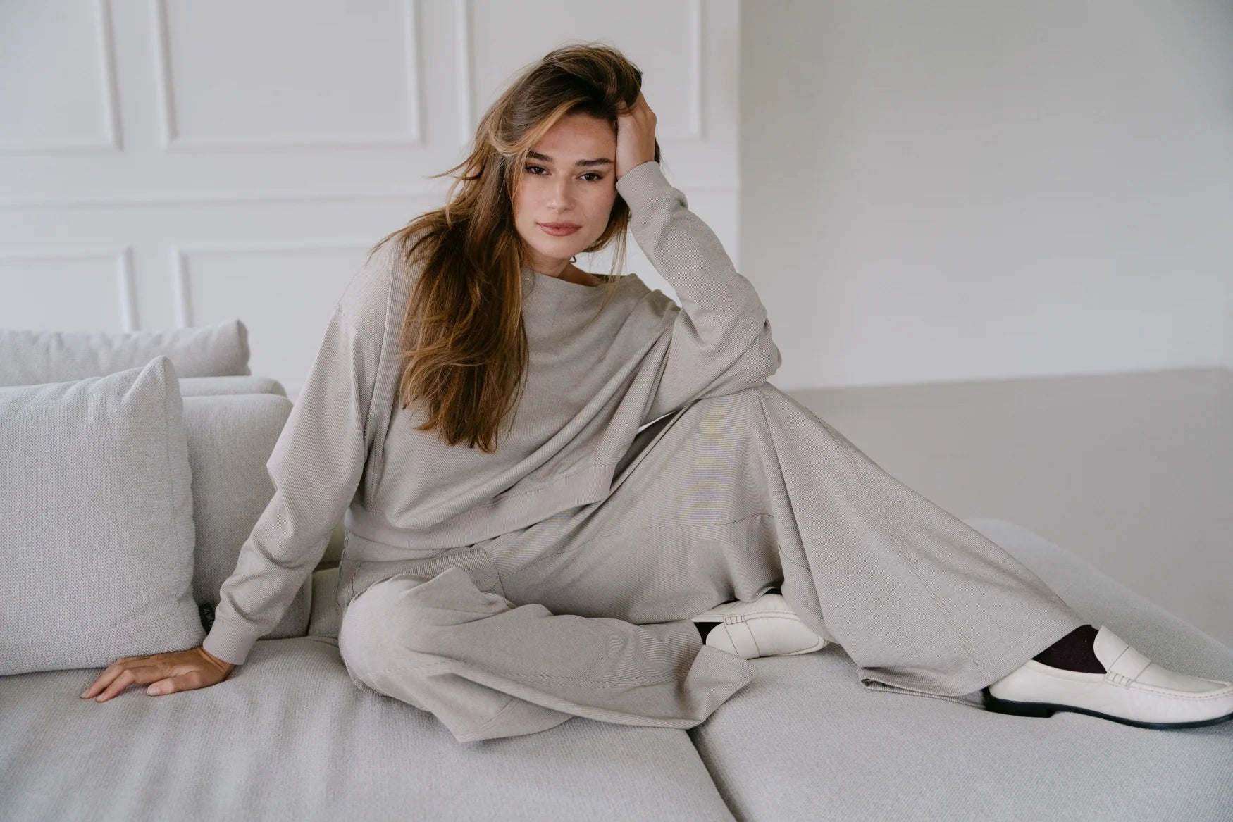 Aimee The Label | DaafA5 - trouser - sand - DaafA5