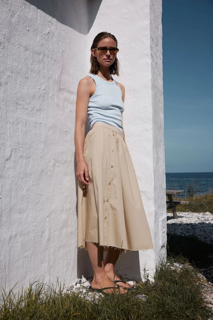 Esmé studios | ESBilly Midi Skirt - Safari | ES225-337