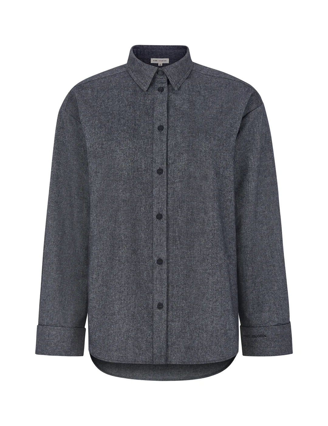 Esme Studios | Svea Shirt Black Melange