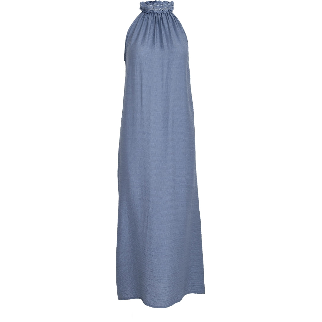 Peppercorn | Helen halterneck dress - faded denim - PC8316