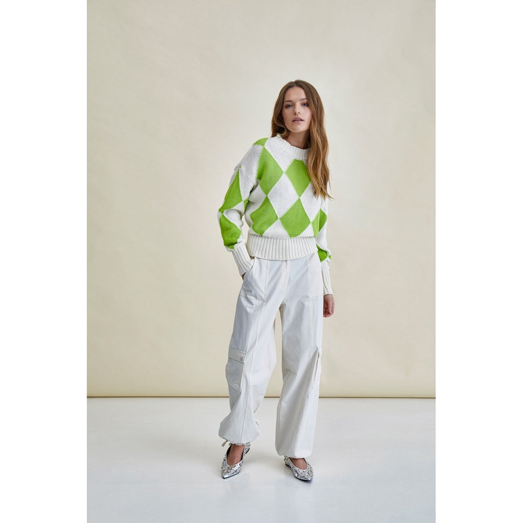 Minus | Ilaya knit pullover - dark citron - MI6070