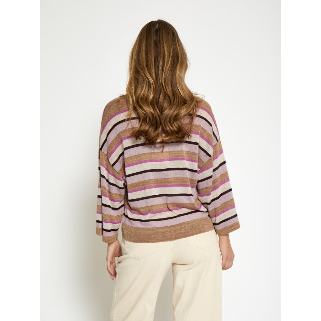 Minus | Jolina knit - mauve orchid metal - MI6689