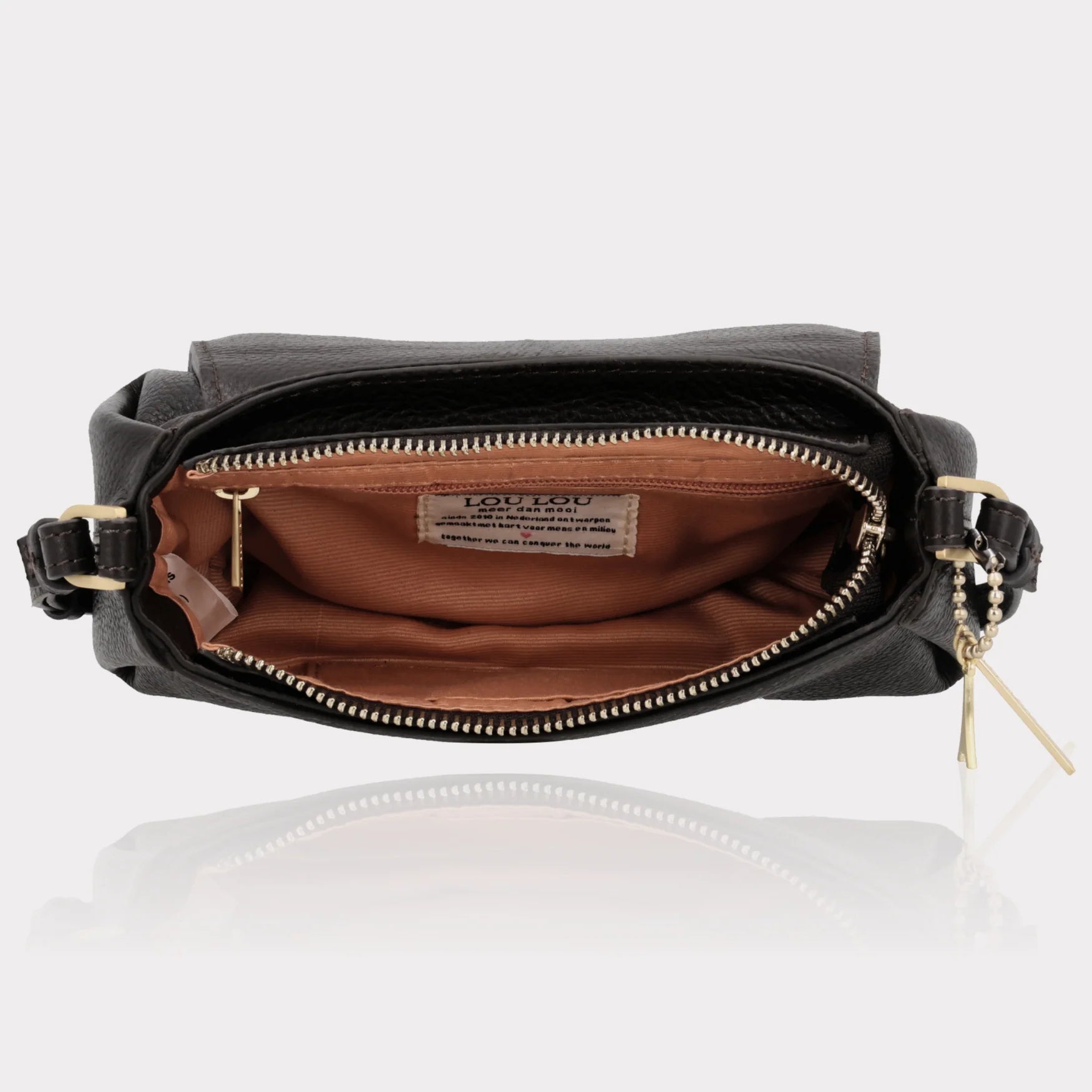 Lou Lou Essentiels | Mae Studs Chocolade Torte Gold