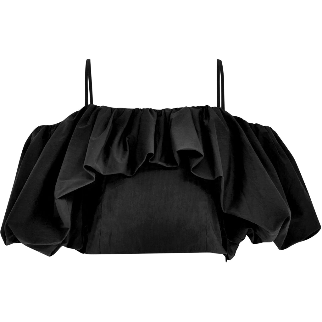 Minus | Magda cropped top -  black - MI6148
