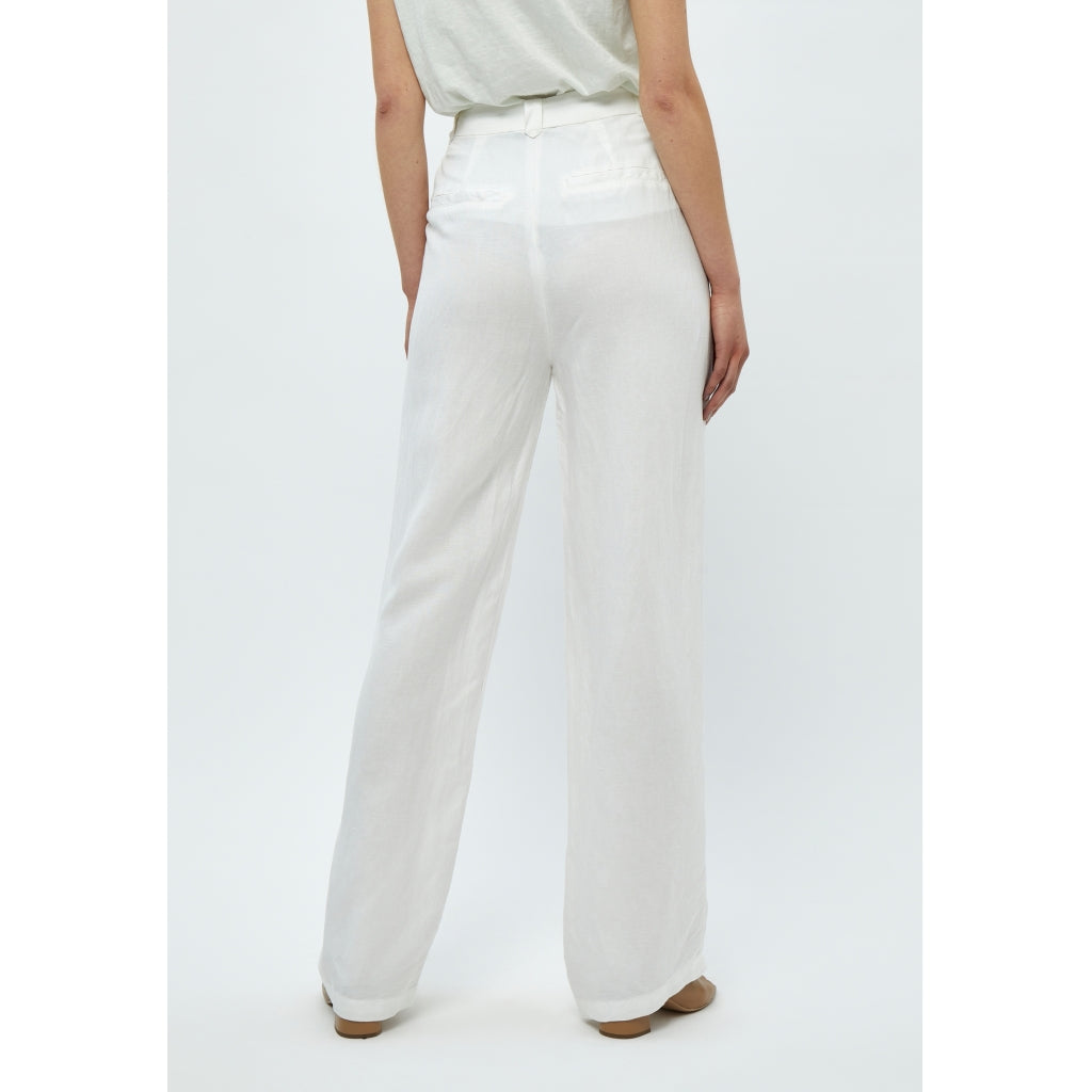 Minus | Marly linen pants - white - MI4789