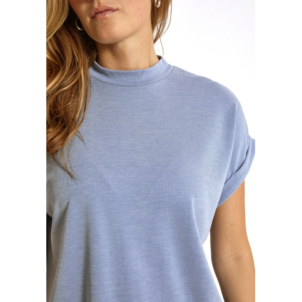 Minus | Mavelyn modal blouse - ice blue - I6052