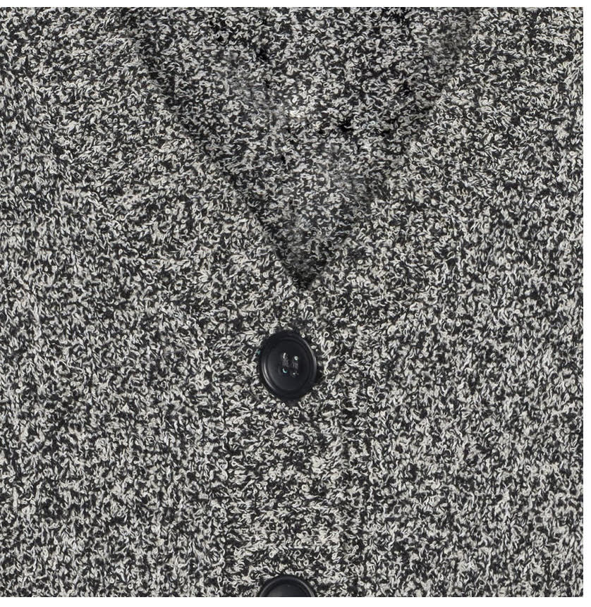 Esme Studios | Philo Knit Vest Black Melange