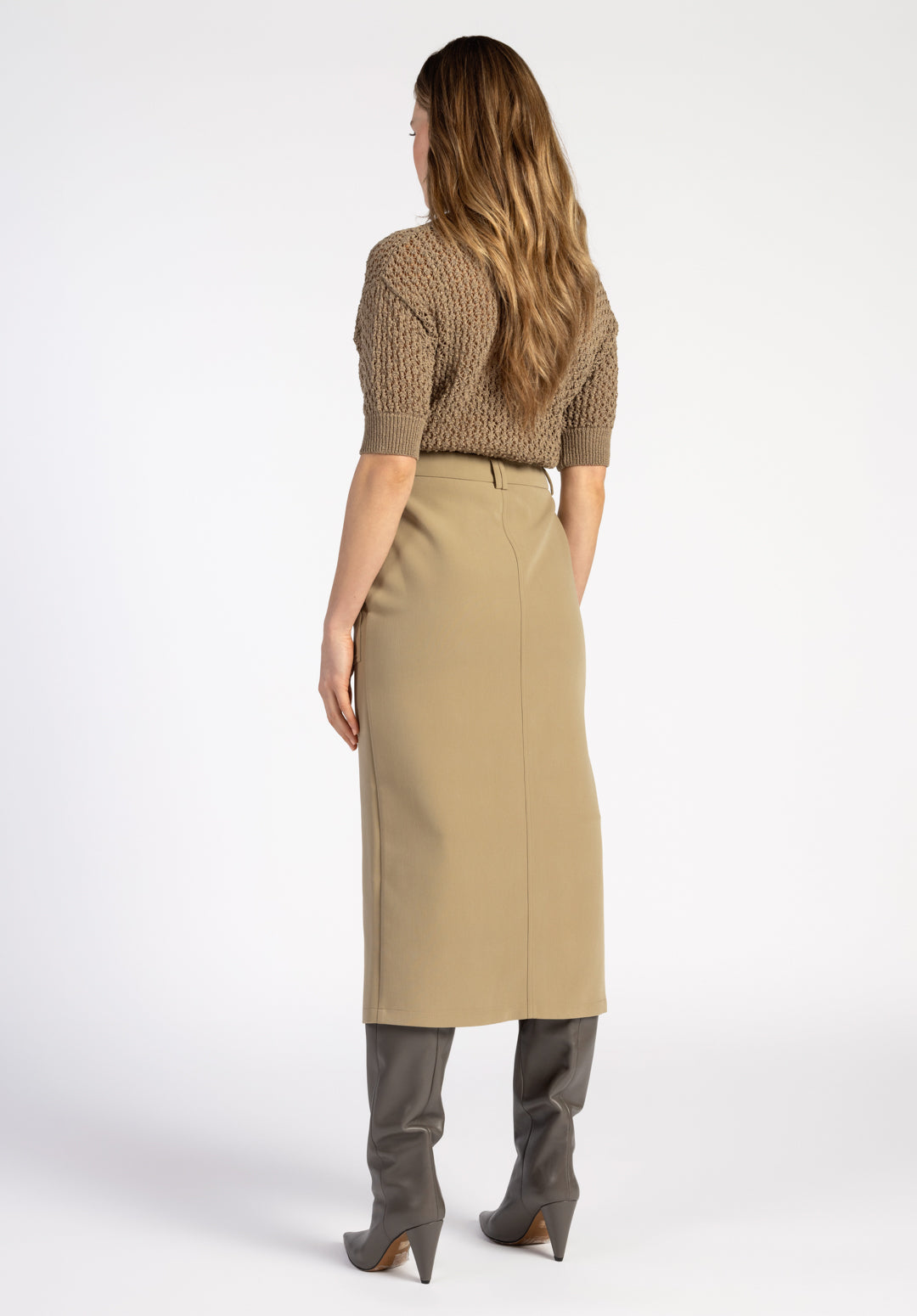 Aaiko | Salana - savanna green skirt