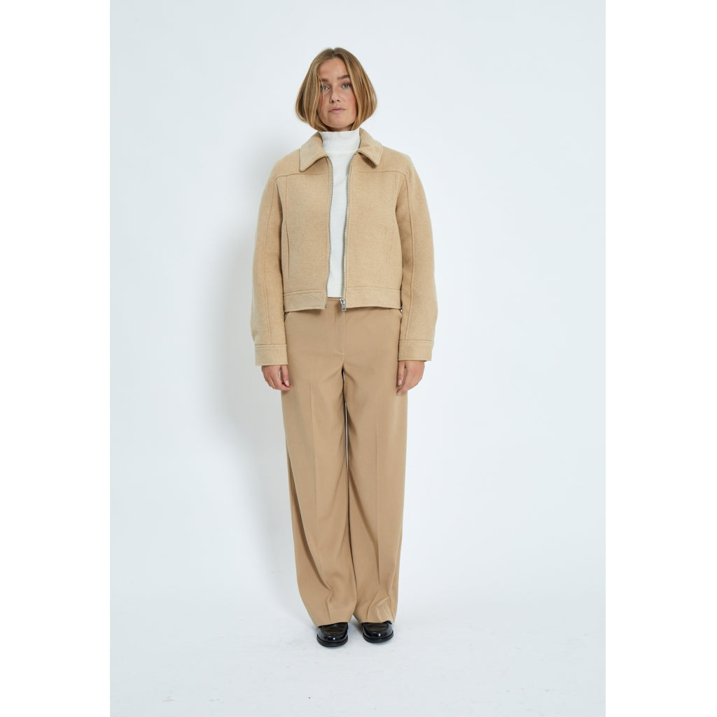 Minus | Rue Short Jacket Irish Cream Sand