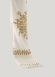 Summum Woman | Scarf gold embroidery - 8s1012-8560