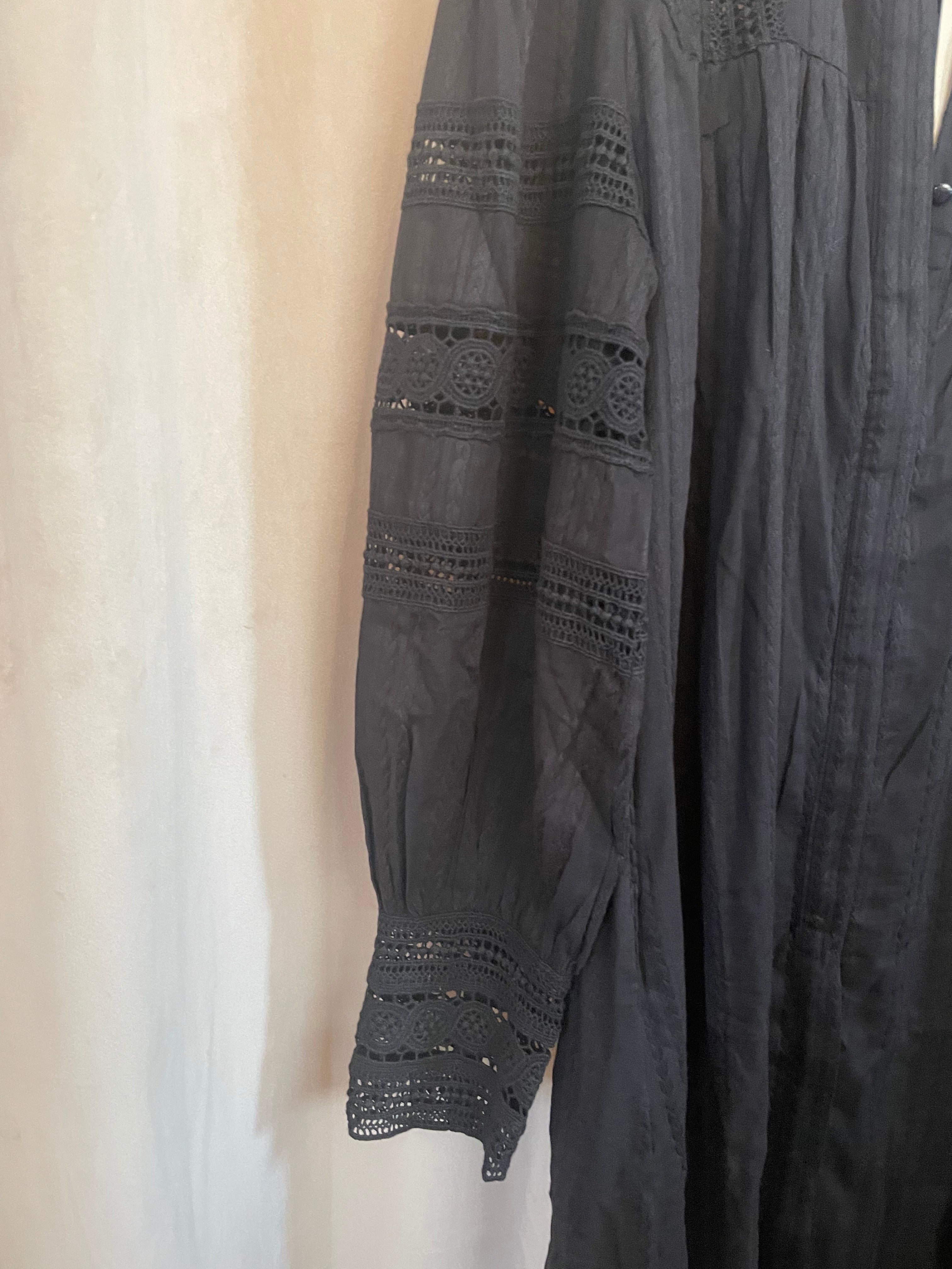 Peppercorn | Teodora long sleeve dress - black - PC7707