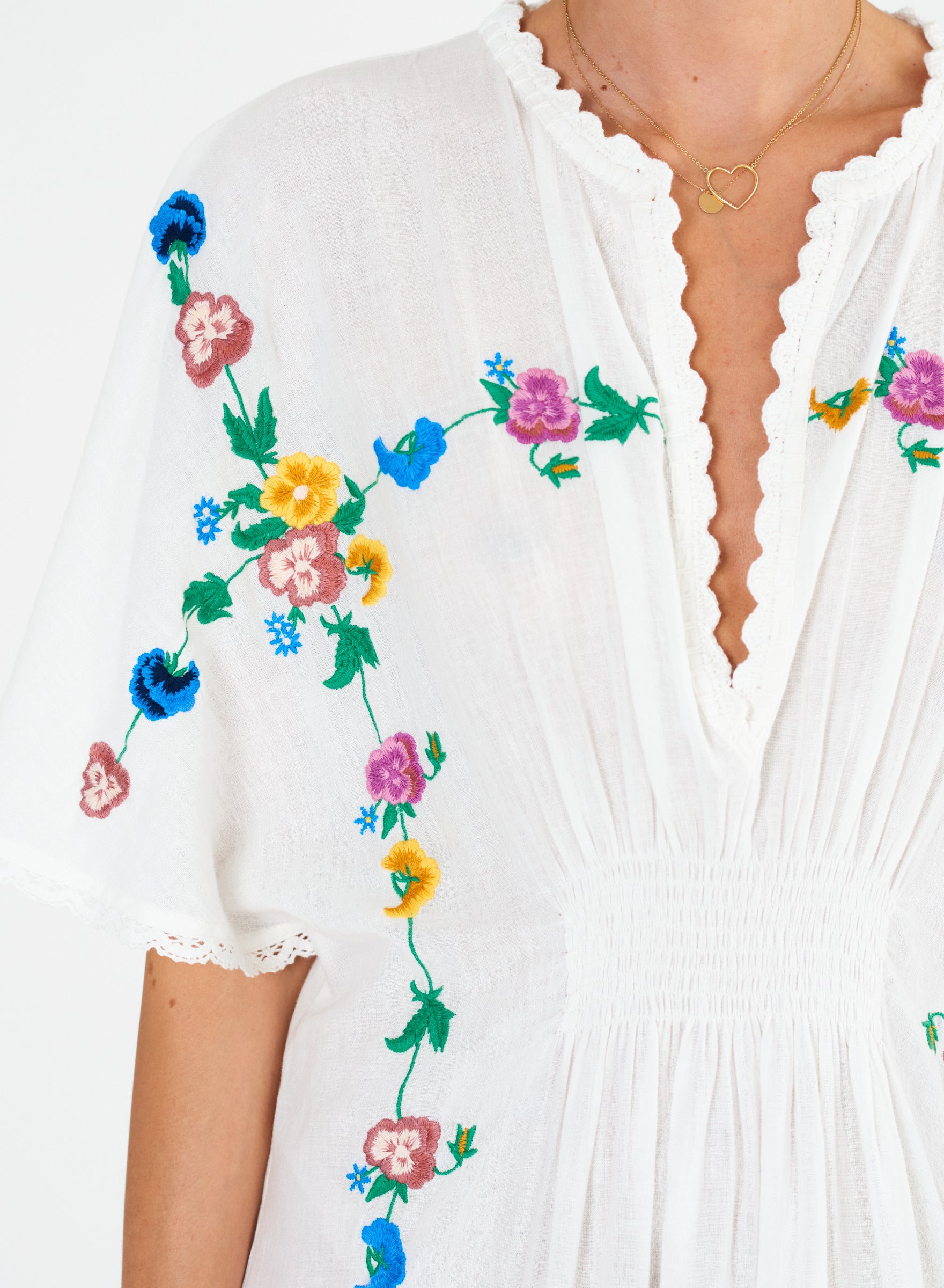 MABE | Vela embroidered kaftan - M548157