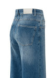 YAYA | Losse jeans met hoge taille en wijde pijpen
