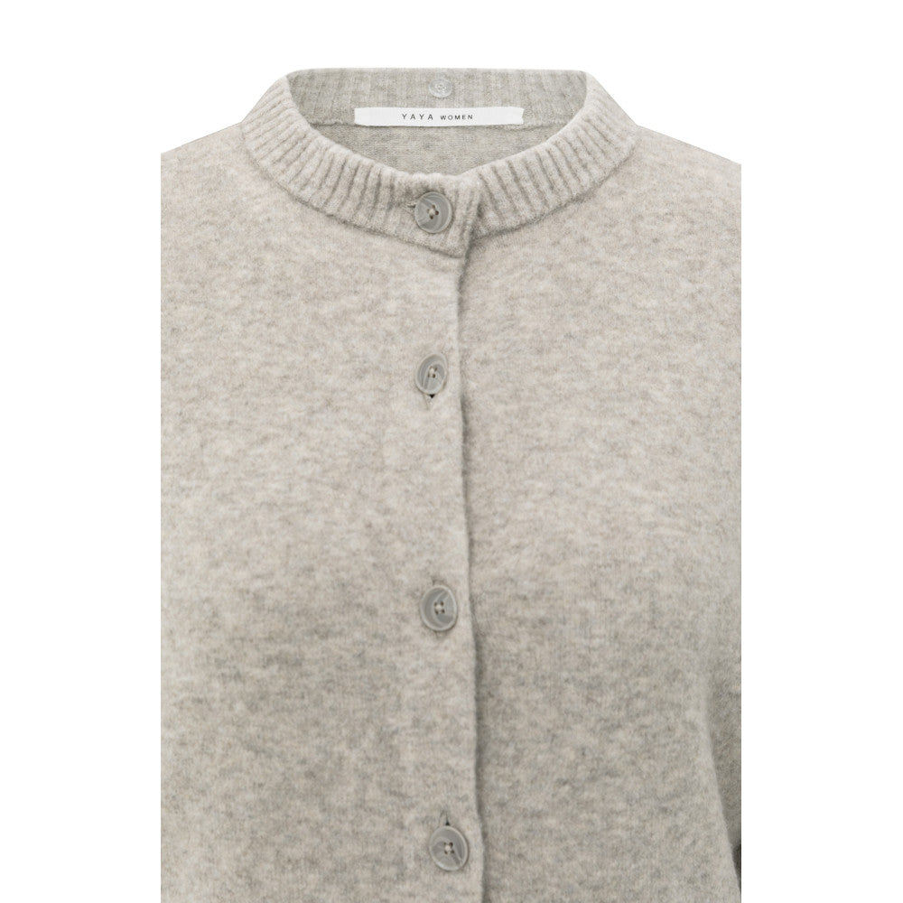 YAYA | Vest Brownisch Grey