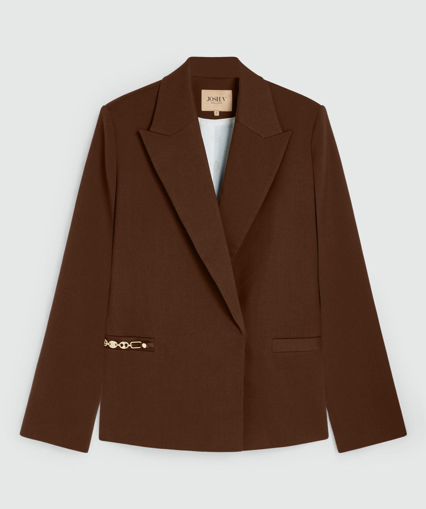 Josh V. | Deacon Oversized Blazer Dark Brown