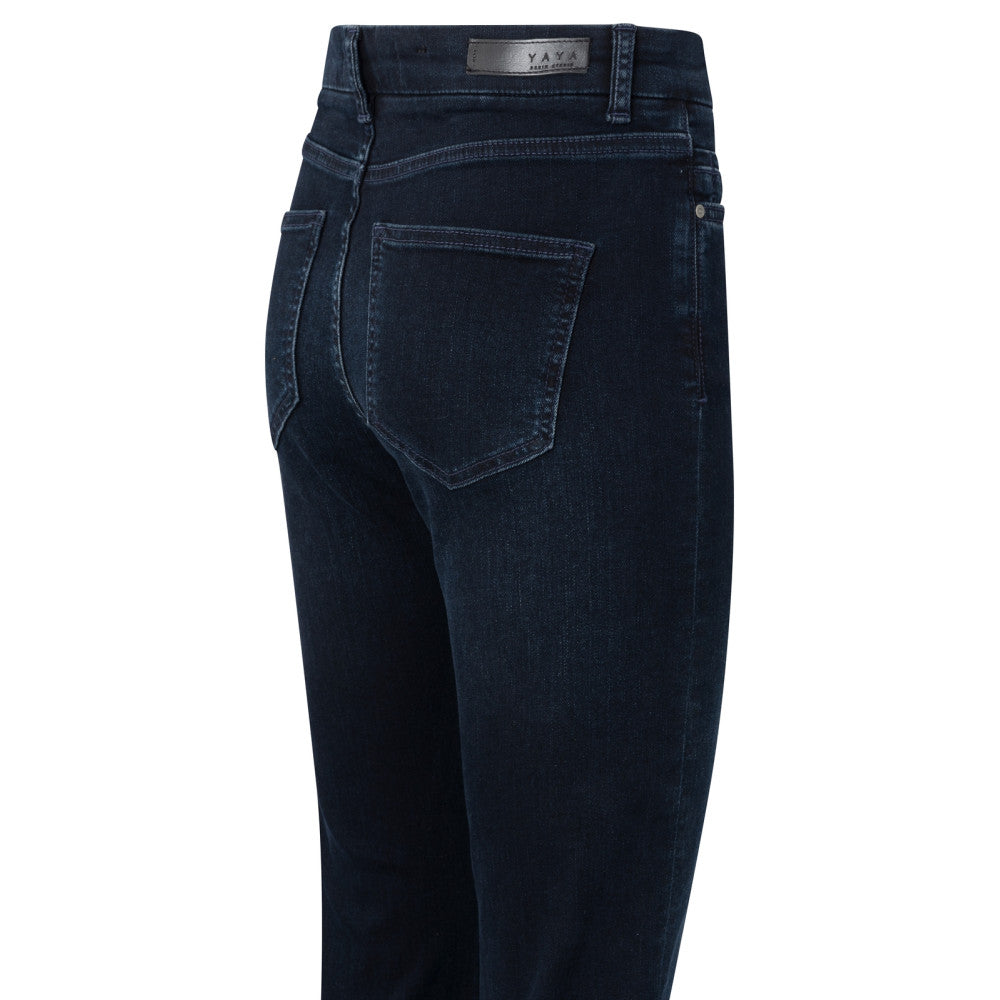 YAYA | Flared denim jeans met mid waist - L34 - 01-311069-410