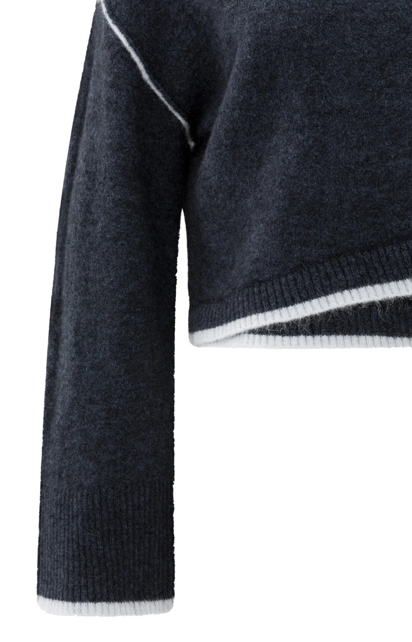 YAYA | Knitted Sweater Collegiate Blue Melange