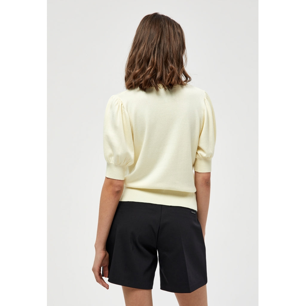 Minus | Liva knit tee - lemon sorbet