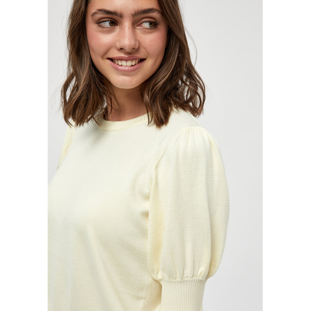 Minus | Liva knit tee - lemon sorbet
