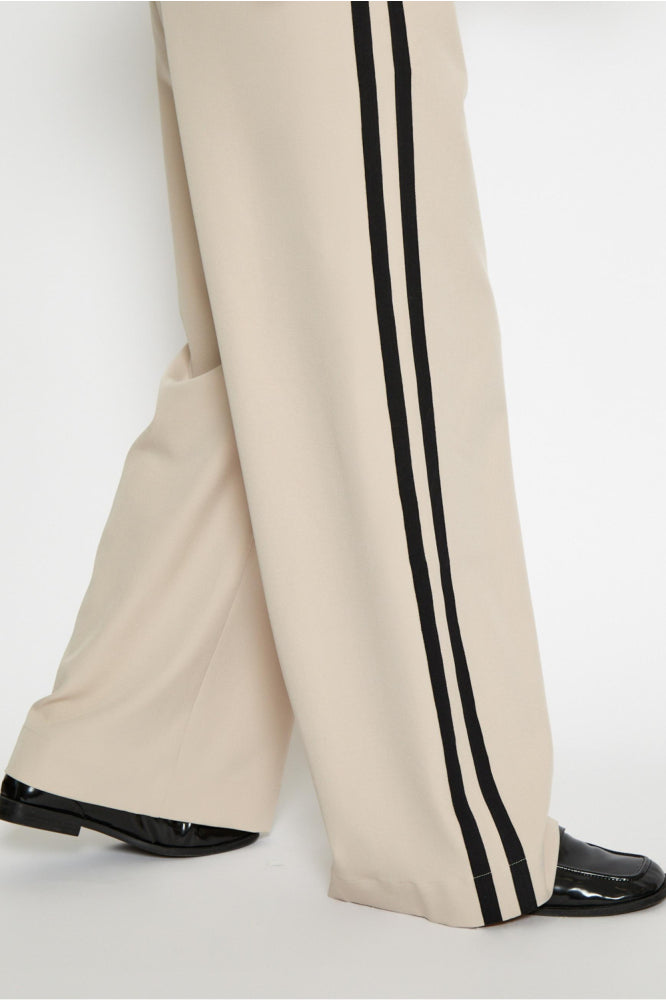 Minus | Judine High Waist Pants Sand Gray