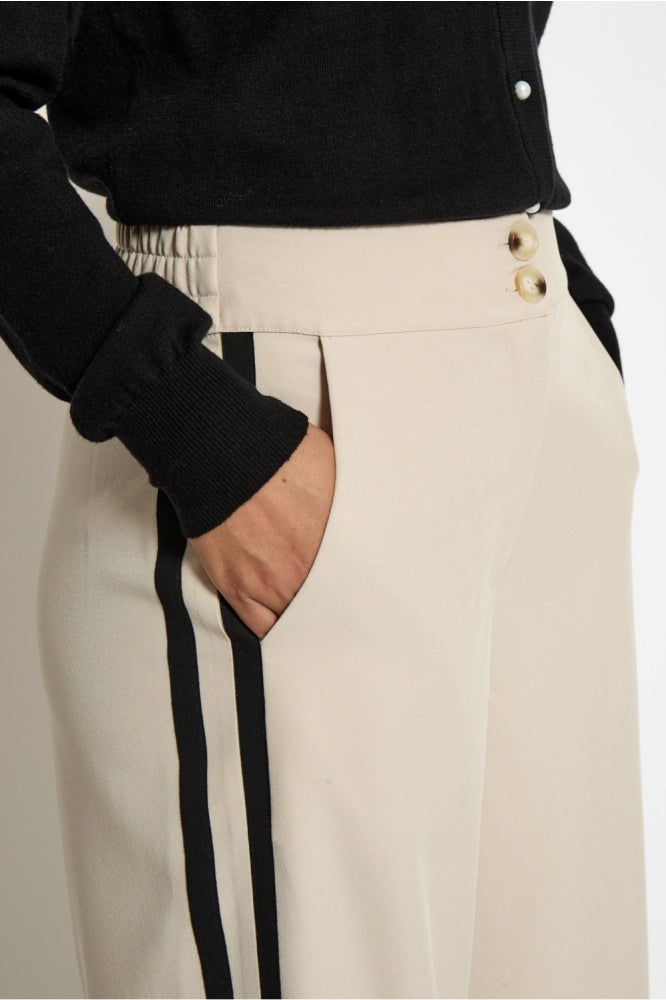 Minus | Judine High Waist Pants Sand Gray