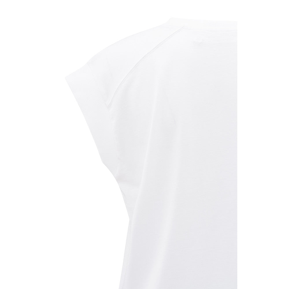 YAYA | Mouwloze top met ribdetails - pure white - 01-709285504