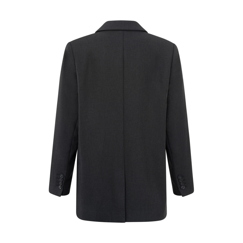 YAYA | Oversized blazer met lange mouwen, zakken en enkele knoop - 01-501051-409