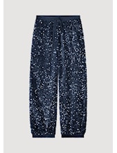 Summum | Pants Sequins Velours - midnight blue - 4s2691-11936