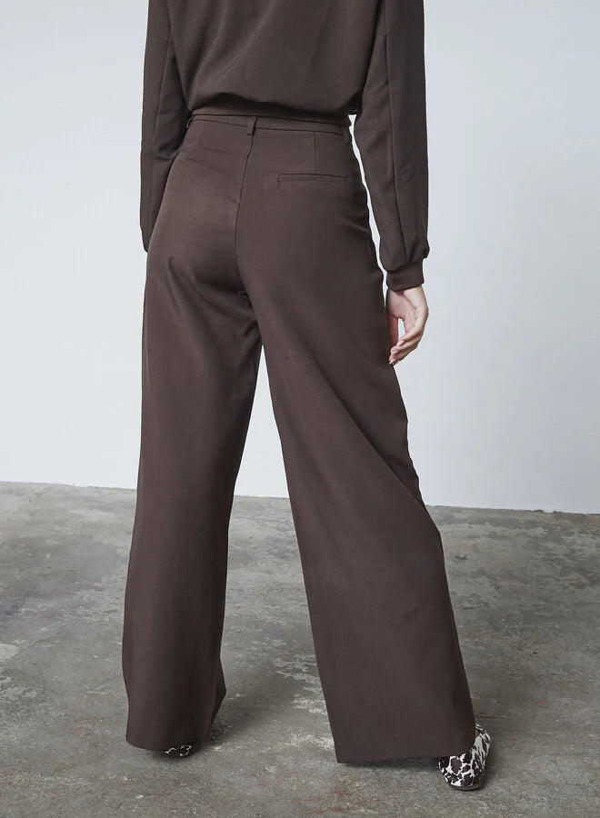 Sisters Point | Pantalon Great Dark Chocolate