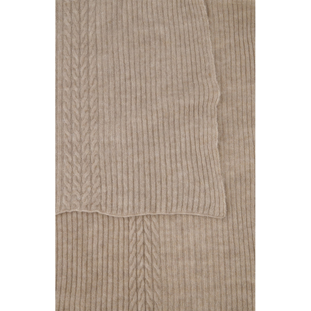YAYA | Sjaal van zacht, ribgebreid materiaal - 03-510012-409