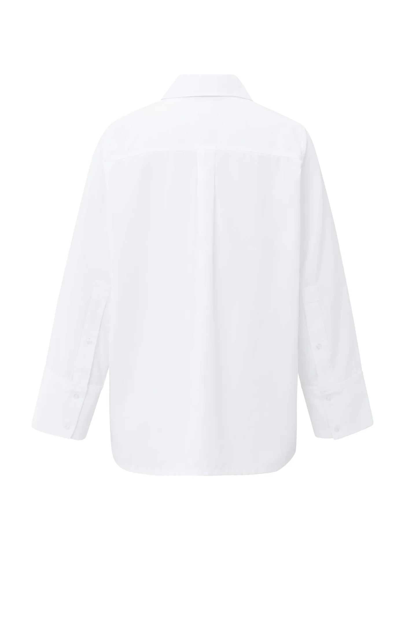 YAYA | Soft Oversized Blouse Pure White