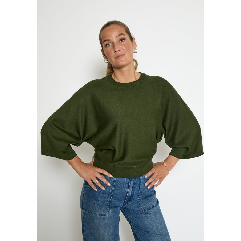 Minus | Tess Knit T-shirt Rifle Green