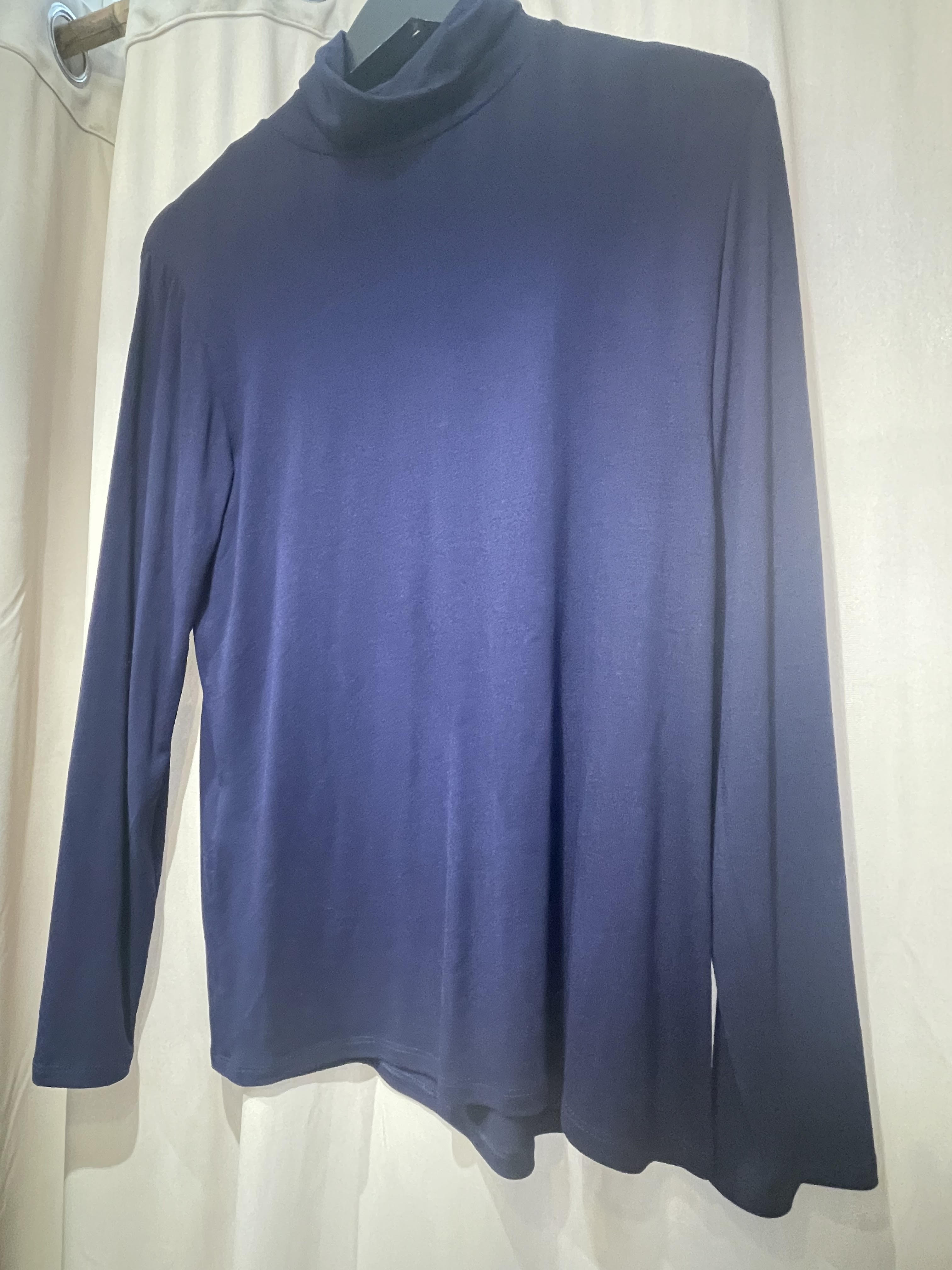 Milla by Greek Archaic Kori | top turtleneck - blue - W25K-140791