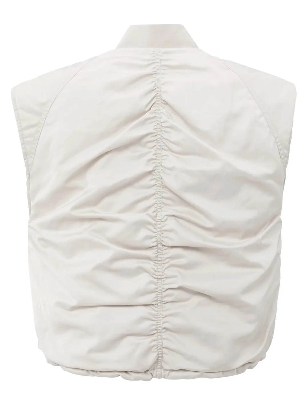 YAYA | Omkeerbare Gewatteerde Bodywarmer Beige