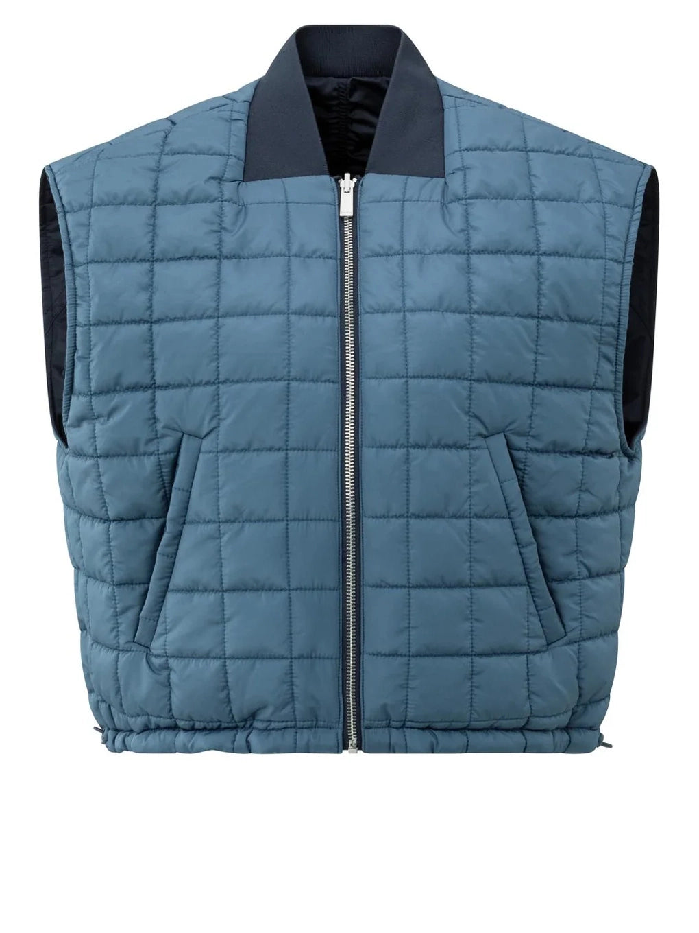 YAYA | Omkeerbare Gewatteerde Bodywarmer Inkwell Blue