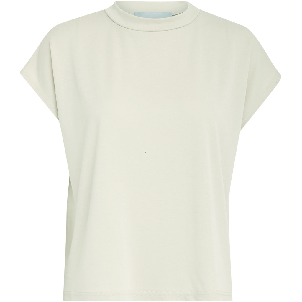Minus |  Frikka cap sleeve T-Shirt - Light birch