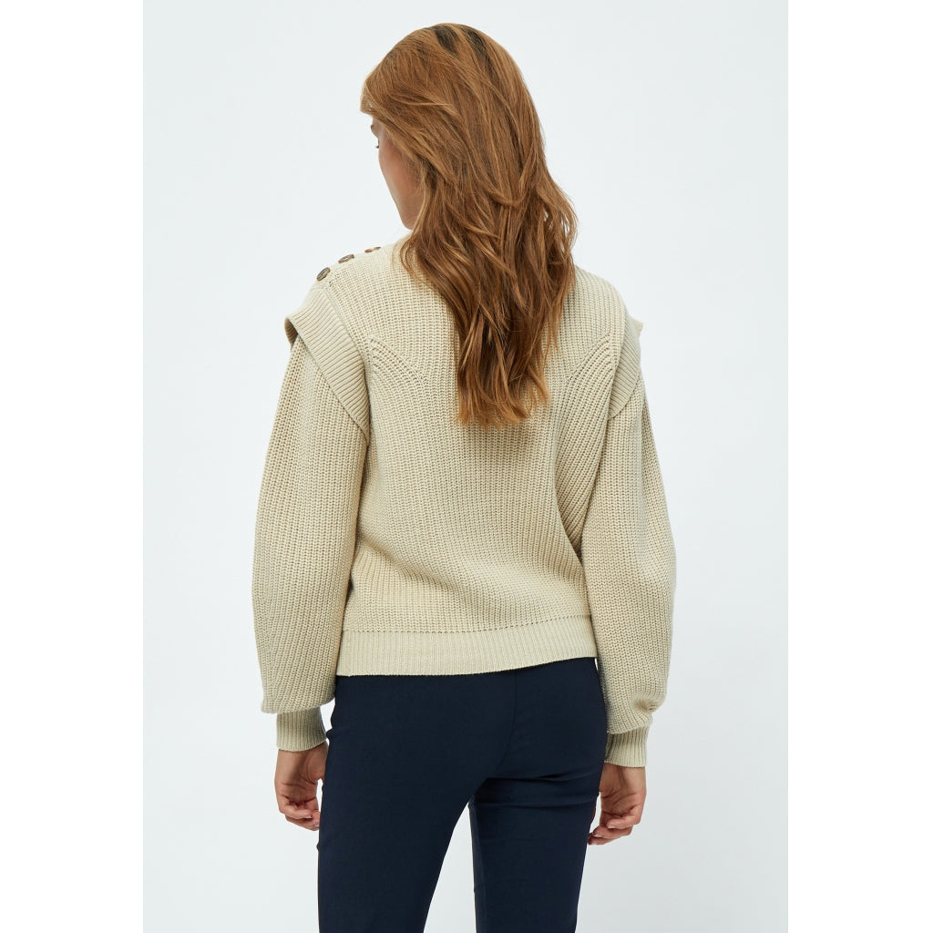 Minus | Arya knit pullover - Sand Gray