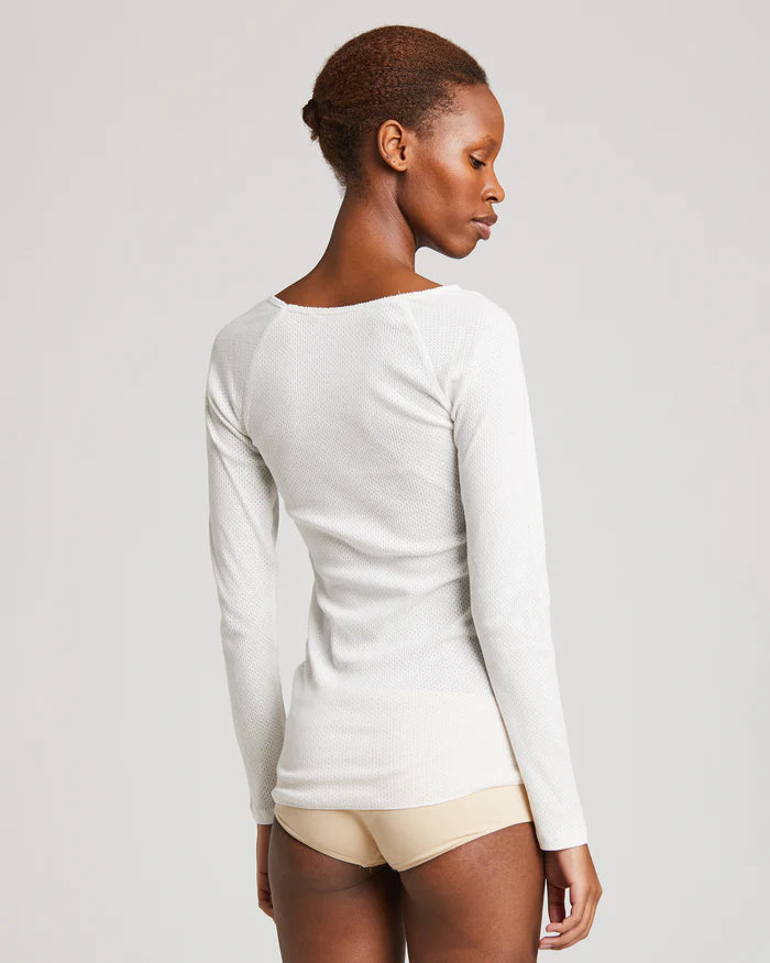 Gai + Lisva | Celia katoene top - white