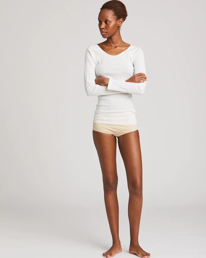 Gai + Lisva | Celia katoene top - white